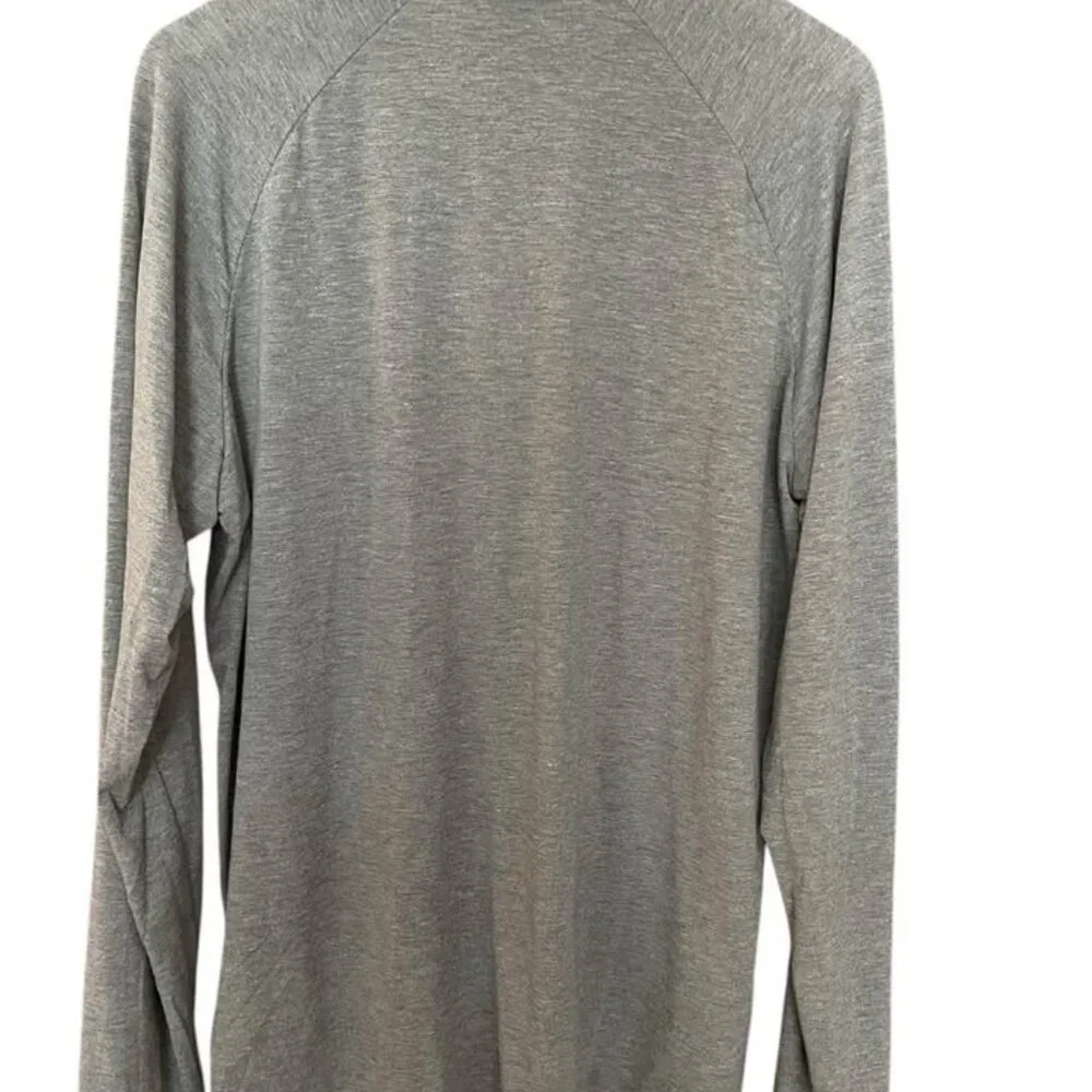 North Face Moss Green Lightweight Stretch Quarter Zip Pullover Men’s size XL